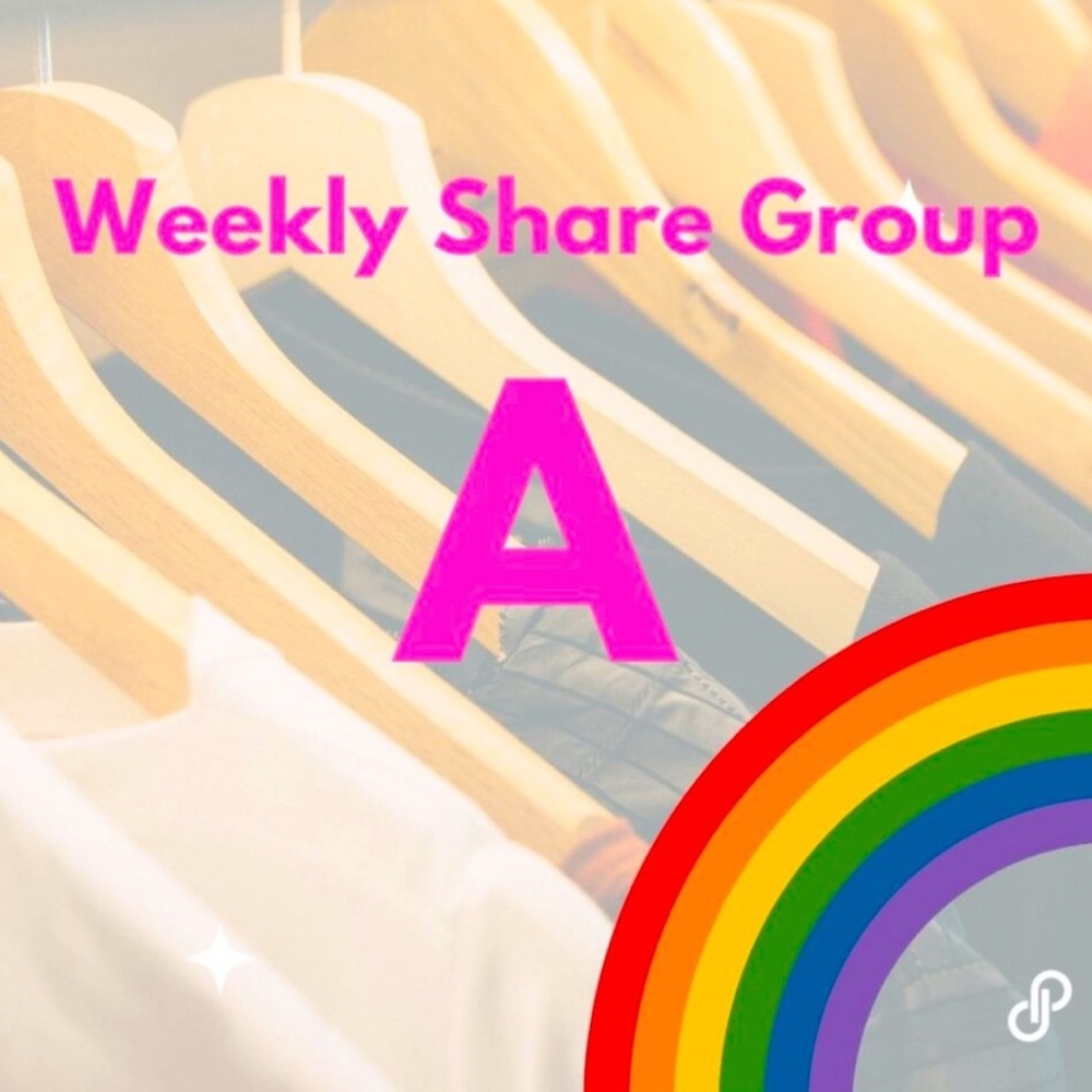 Weekly Poshmark Share Group🌸Aug 3 thru Aug 8🌸